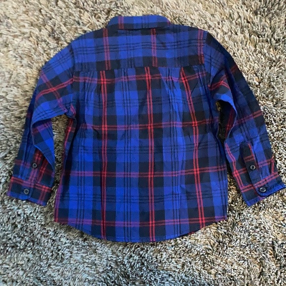 Children’s Place Plaid Button Down Shirt, 3T - Picture 5 of 5